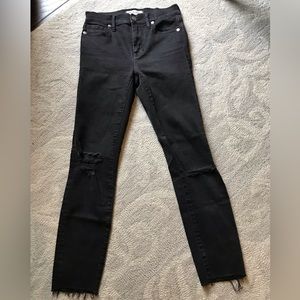 Madewell high rise skinny jeans